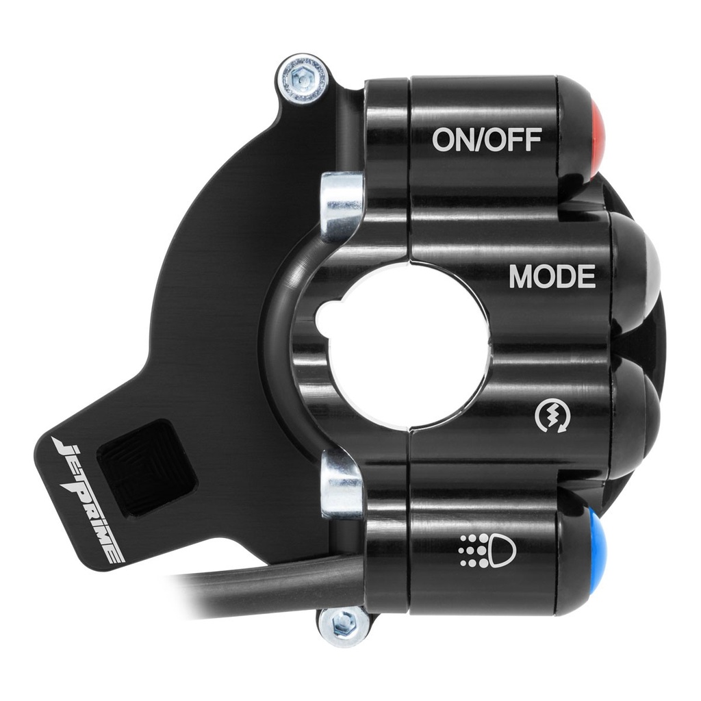 [JPCOBM008L] Jetprime Throttle Cover with Race Handlebar Switch for BMW S 1000 RR (Black) - image 4