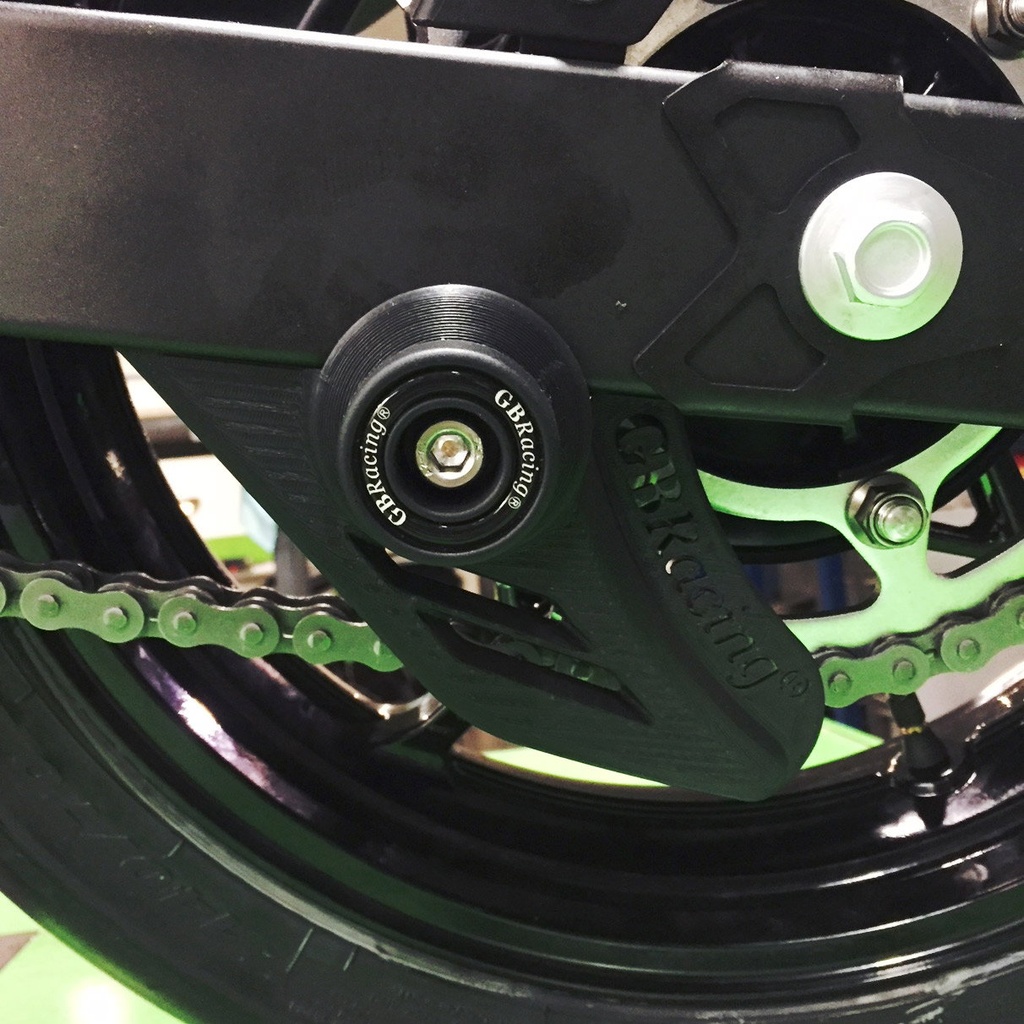 [CGA18-GBR-SET-008] GBRacing Lower Chain Guard 8mm Paddock Stand Bobbin Assembly for Kawasaki Z400 - image 5