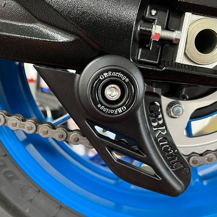 [CGA18-GBR-SET-010] GBRacing Lower Chain Guard 8mm Paddock Stand Bobbin Assembly for Suzuki GSX-8S - image 2