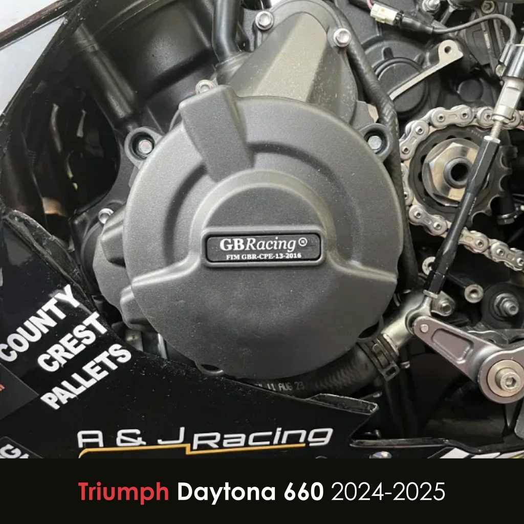 [EC-D660-2024-1-GBR] GBRacing Alternator Case Cover for Triumph Daytona 660 - image 2