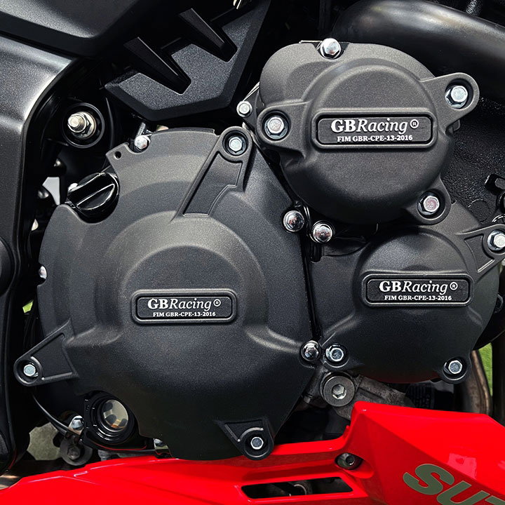 [EC-GSXS750-L7-6-GBR-003] GBRacing Starter Case Cover for Suzuki GSX-S750 - image 4