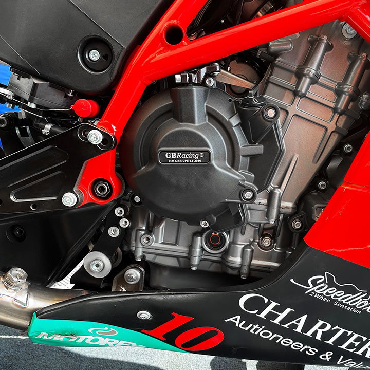[EC-K890-GP-2022-2-GBR-001] GBRacing Clutch Case Cover for Kramer GP2R - image 1