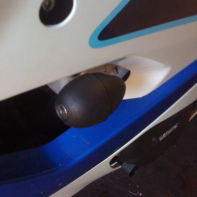 [FS-GSXR1000-K5-LHS-R] GBRacing LHS Bullet Frame Slider (Race) for Suzuki GSX-R1000 - image 1