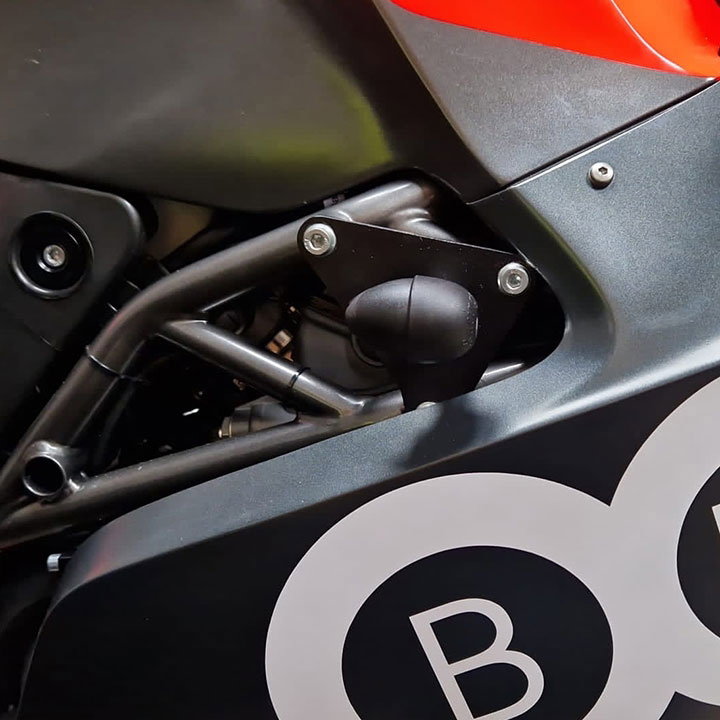 [FS-K890-GP-2022-R-002] GBRacing Bullet Frame Sliders (Race) for Kramer GP2R - image 1