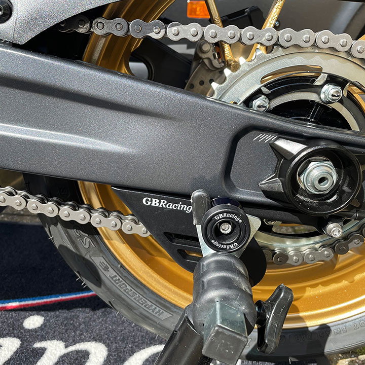 [CGA15-GBR-BA-SET] GBRacing Lower Chain Guard Paddock Stand Bobbin Assembly for Yamaha - image 3