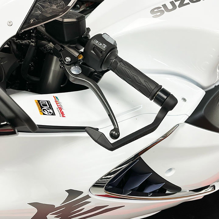 [CLG-M12-S15-A160-GBR] GBRacing Clutch Lever Guard A160 M12 Threaded 15mm Spacer Bar End 160mm - image 3