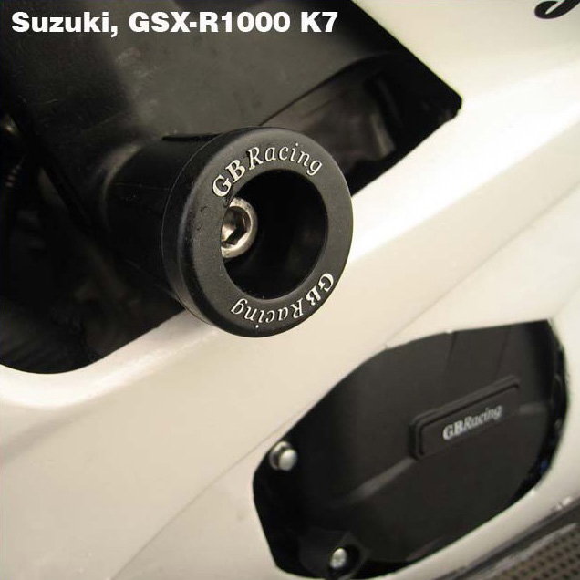 [CP-GSXR1000-K3-CS-GBR] GBRacing Crash Protection Bundle for Suzuki GSX-R 1000 2005 K5 - 2008 K8 - image 4