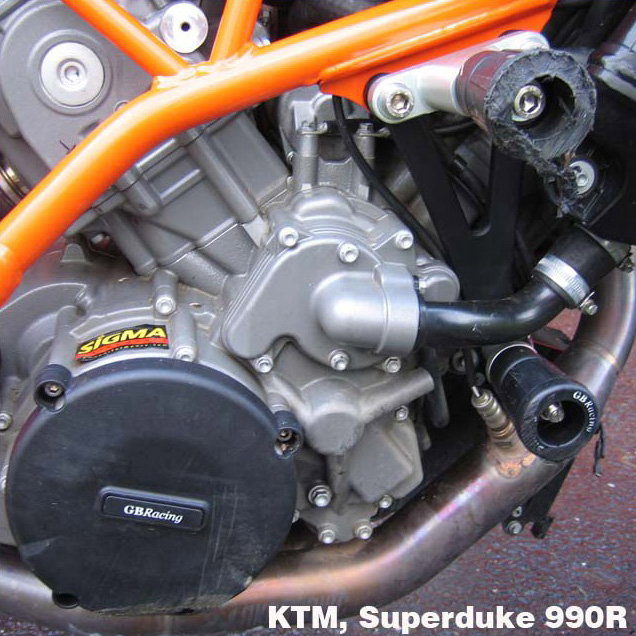[CP-SD-CS-GBR] GBRacing Crash Protection Bundle for KTM 990 Super Duke / R 2005 - 2013 - image 4