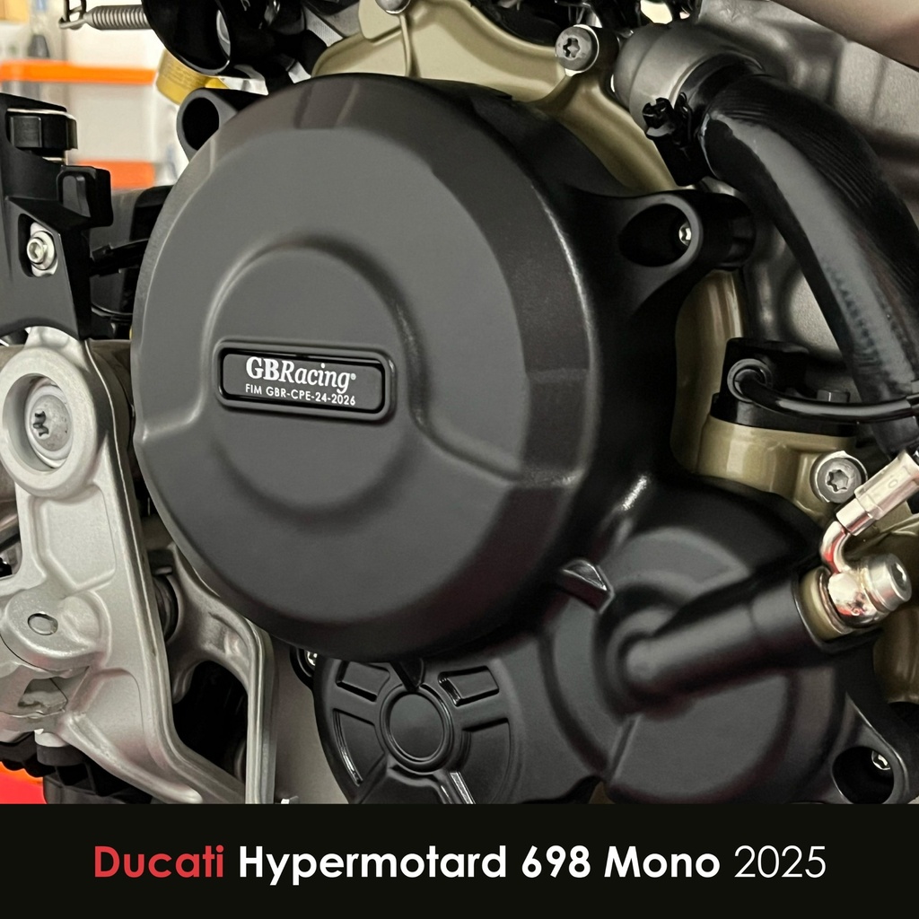 [EC-698-2024-2-GBR] GBRacing Clutch Cover for Ducati Hypermotard 698 Mono - image 1
