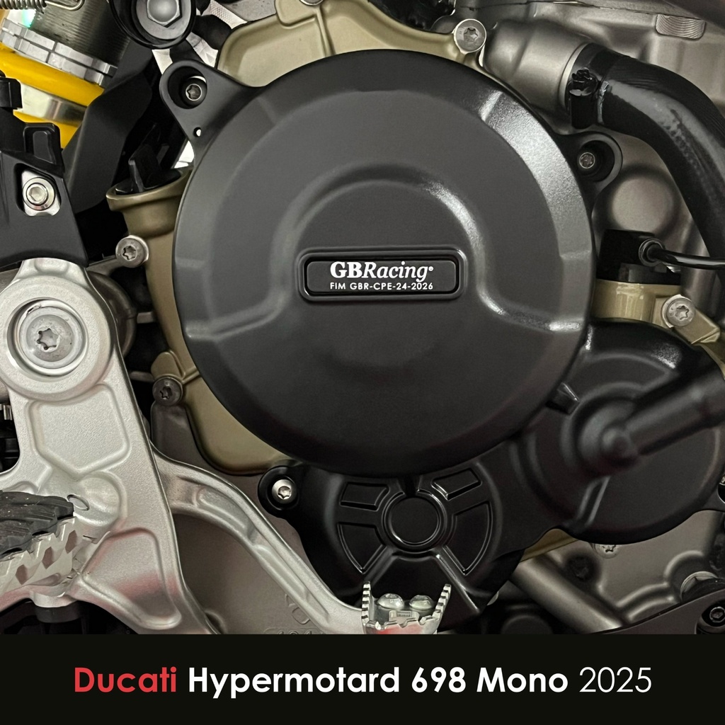 [EC-698-2024-SET-GBR] GBRacing Engine Case Cover Set for Ducati Hypermotard 698 Mono - image 2