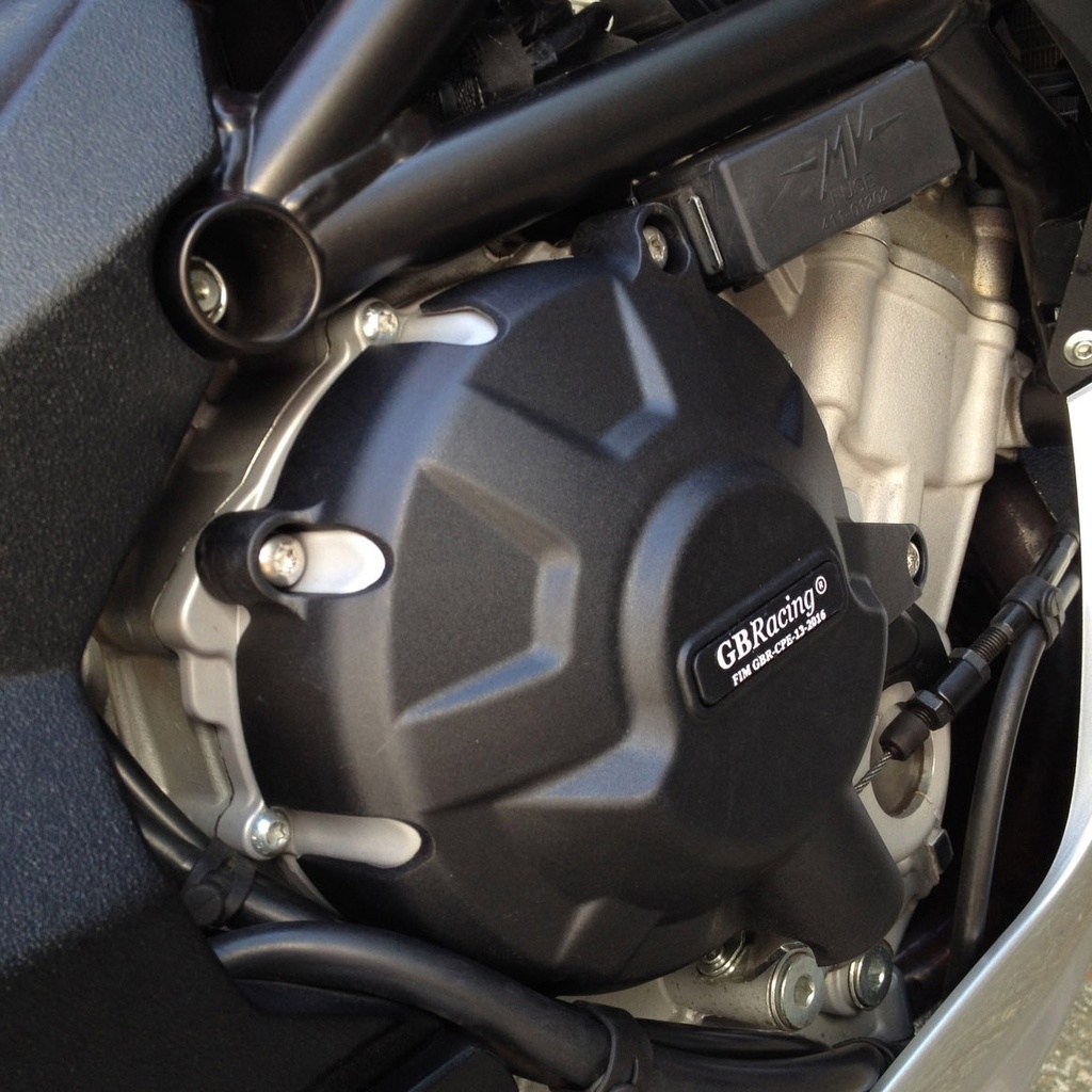 [EC-F3-675-2-GBR] GBRacing Gearbox / Clutch Cover for MV Agusta F3 Brutale 675 / 800 - image 1