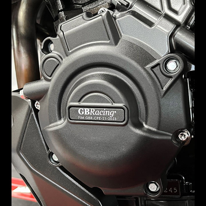 [EC-GSX-8S-M3-1-GBR] GBRacing Alternator Case Cover for Suzuki GSX-8S V-Strom 800DE - image 3