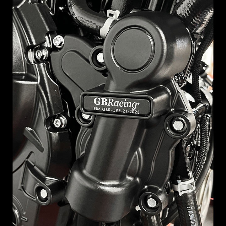 [EC-GSX-8S-M3-5-GBR] GBRacing Water Pump Case Cover for Suzuki GSX-8S V-Strom 800DE - image 4