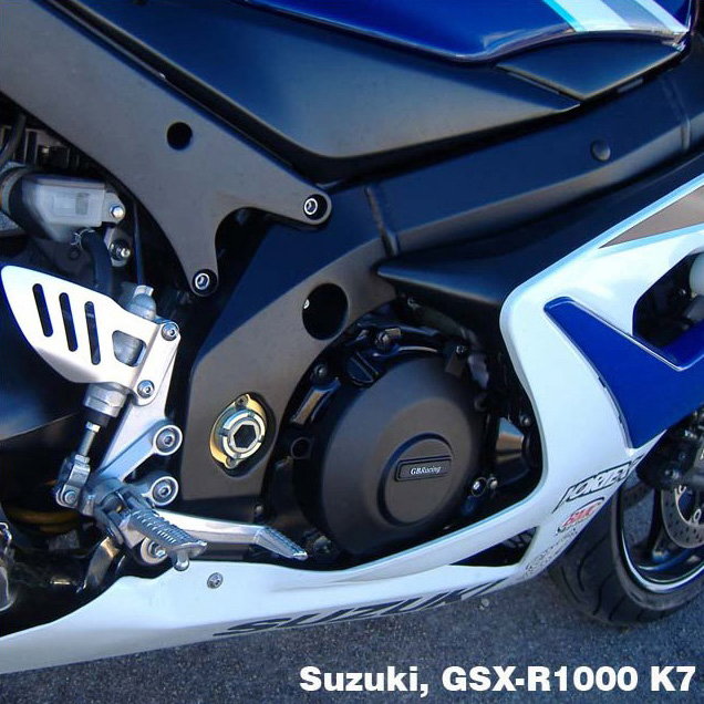 [EC-GSXR1000-K3-SET-GBR] GBRacing Engine Cover Set for Suzuki GSX-R1000 2005 - 2008 - image 4
