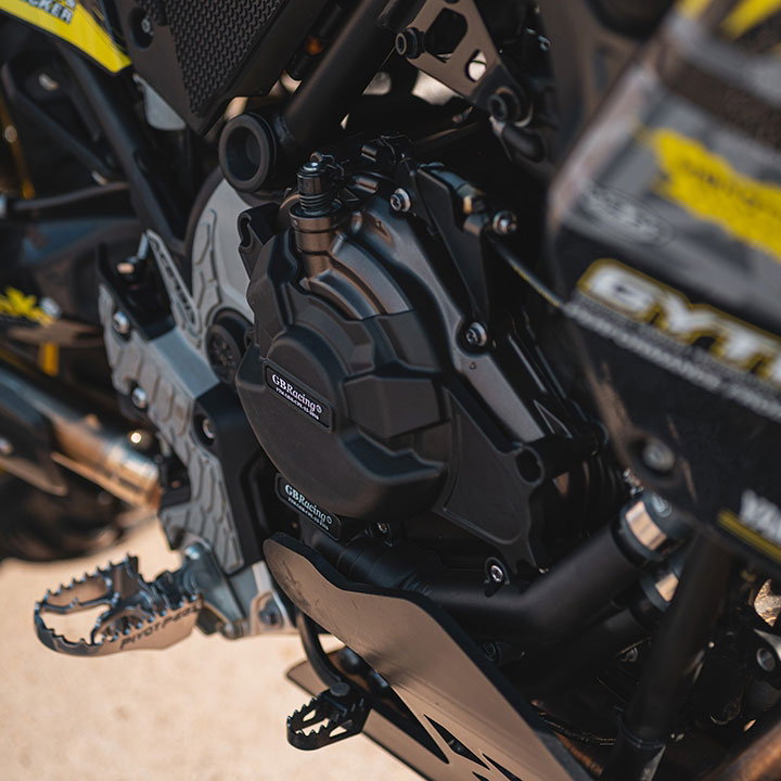 [EC-MT07-2014-2-GBR] GBRacing Gearbox / Clutch Cover for Yamaha YZF-R7 MT-07 XSR700 Tenere - image 2