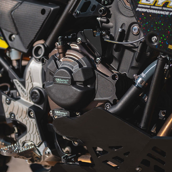 [EC-MT07-2014-2-GBR] GBRacing Gearbox / Clutch Cover for Yamaha YZF-R7 MT-07 XSR700 Tenere - image 4