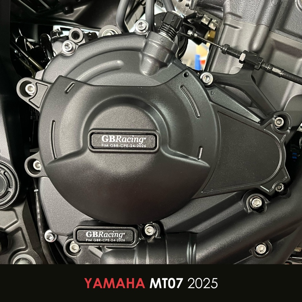 [EC-MT07-2025-2-GBR] GBRacing Gearbox / Clutch Cover for Yamaha MT-07 Tenere 2025 - image 2