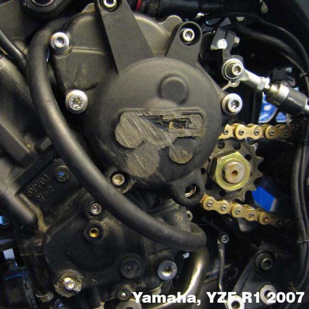 [EC-R1-2007-1-GBR] GBRacing Alternator / Stator Cover for Yamaha YZF-R1 FZ1 FZ8 Fazer Fazer8 - image 1