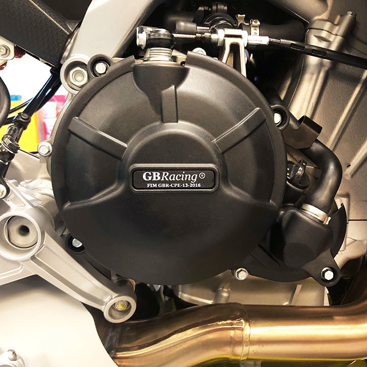 [EC-RS660-2021-2-GBR] GBRacing Gearbox / Clutch Case Cover for Aprilia RS660 Tuono - image 1