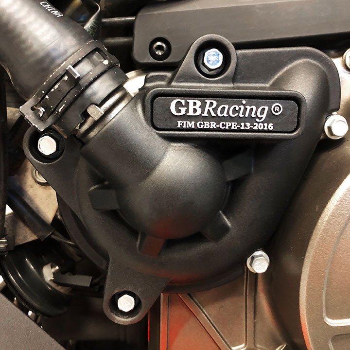 [EC-RS660-2021-5-GBR] GBRacing Water Pump Case Cover for Aprilia RS660 Tuono - image 1