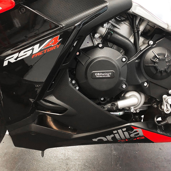 [EC-RSV4-2021-1-GBR] GBRacing Alternator Case Cover for Aprilia RSV4 Factory Tuono V4 - image 1