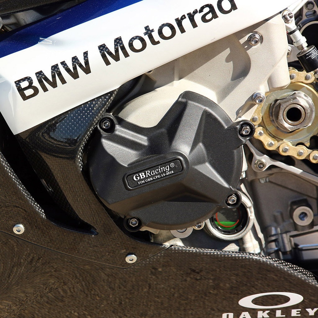 [EC-S1000RR-2009-1-GBR] GBRacing Alternator / Stator Case Cover for BMW S1000RR S1000R S1000XR HP4 - image 1