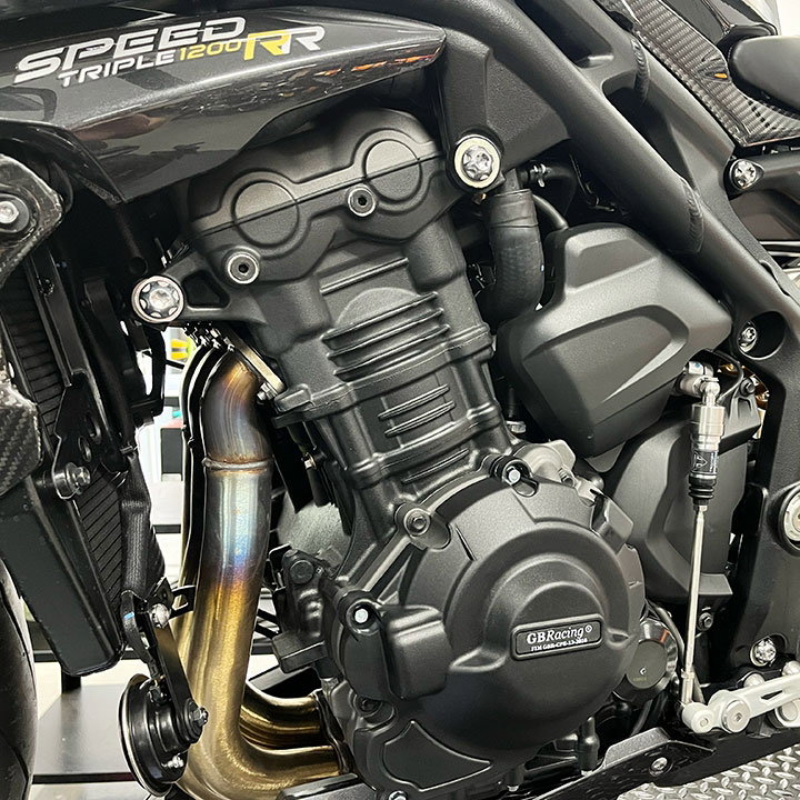 [EC-ST-1200-2021-1-GBR] GBRacing Alternator / Stator Cover for Triumph Speed Triple 1200 2021 - image 1