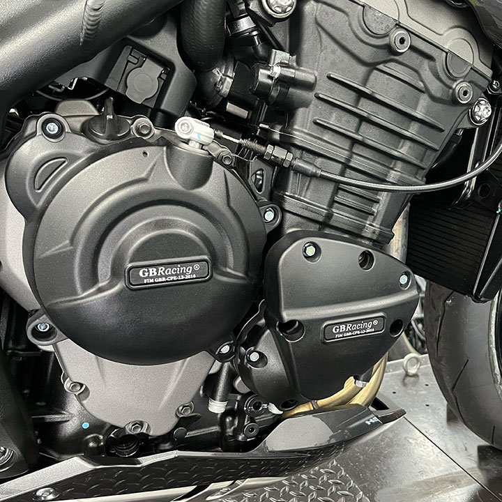 [EC-ST-1200-2021-2-GBR] GBRacing Clutch /  Gearbox Cover for Triumph Speed Triple 1200 2021 - image 4