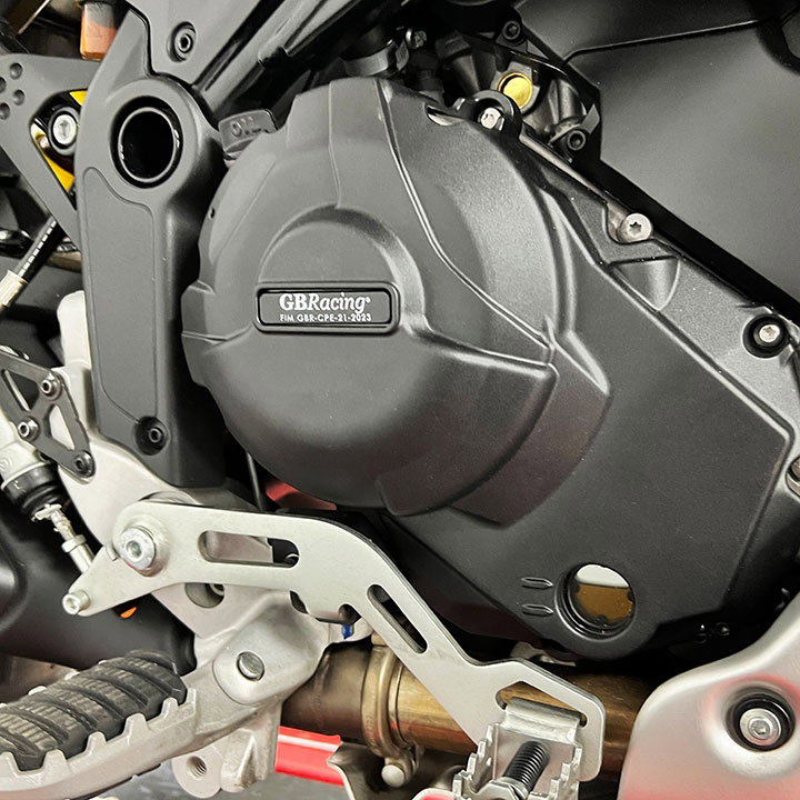 [EC-V2-950-2021-2-GBR] GBRacing Clutch Case Cover for Ducati V2 DesertX Multistrada Monster - image 3
