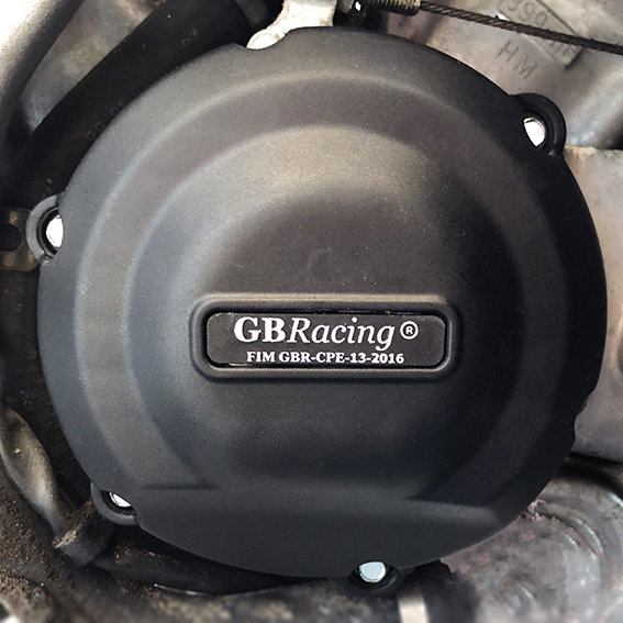 [EC-VFR400-NC30-1-GBR] GBRacing Alternator / Stator Case Cover for Honda VFR400 NC30 NC35 - image 1