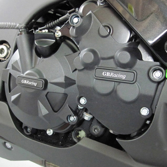 [EC-ZX10-2008-SET-GBR] GBRacing Engine Case Cover Set for Kawasaki Ninja ZX-10R 2008 - 2010 - image 2