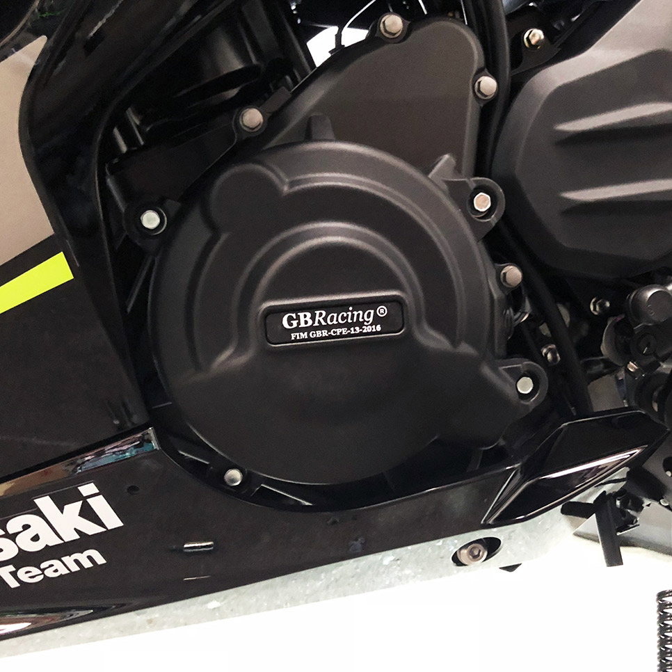 [EC-ZXR400-2018-1-GBR] GBRacing Alternator / Stator Case Cover for Kawasaki Ninja 400 500 - image 2