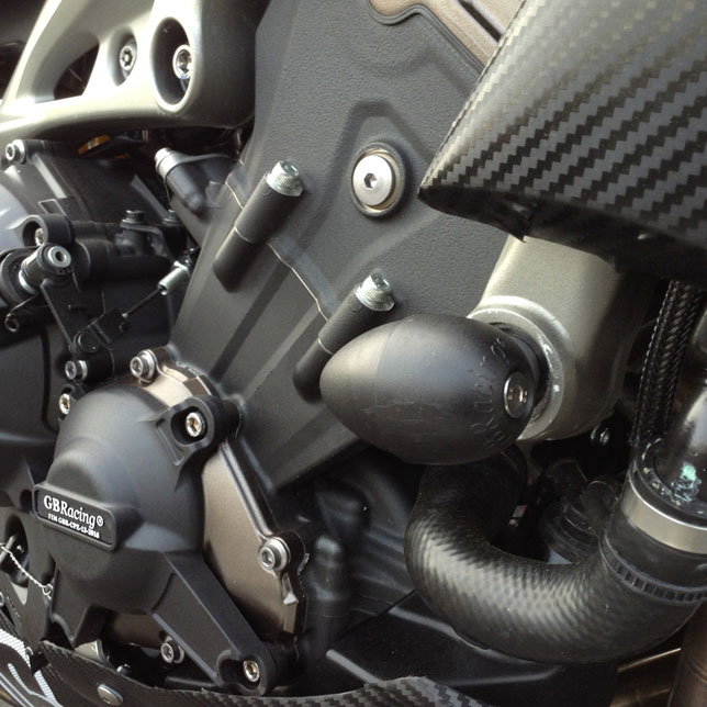 [FS-MT09-2014-RHS-S-002] GBRacing RHS Bullet Frame Slider (Street) for Yamaha MT-09 Tracer - image 1