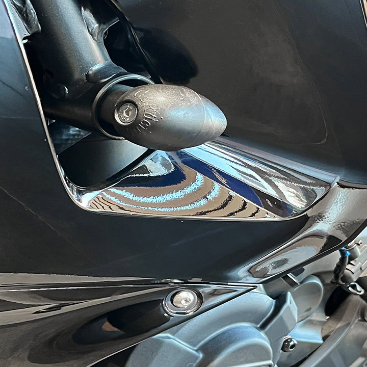 [FS-R7-2022-S] GBRacing Bullet Frame Sliders (Street) for Yamaha YZF-R7 - image 1