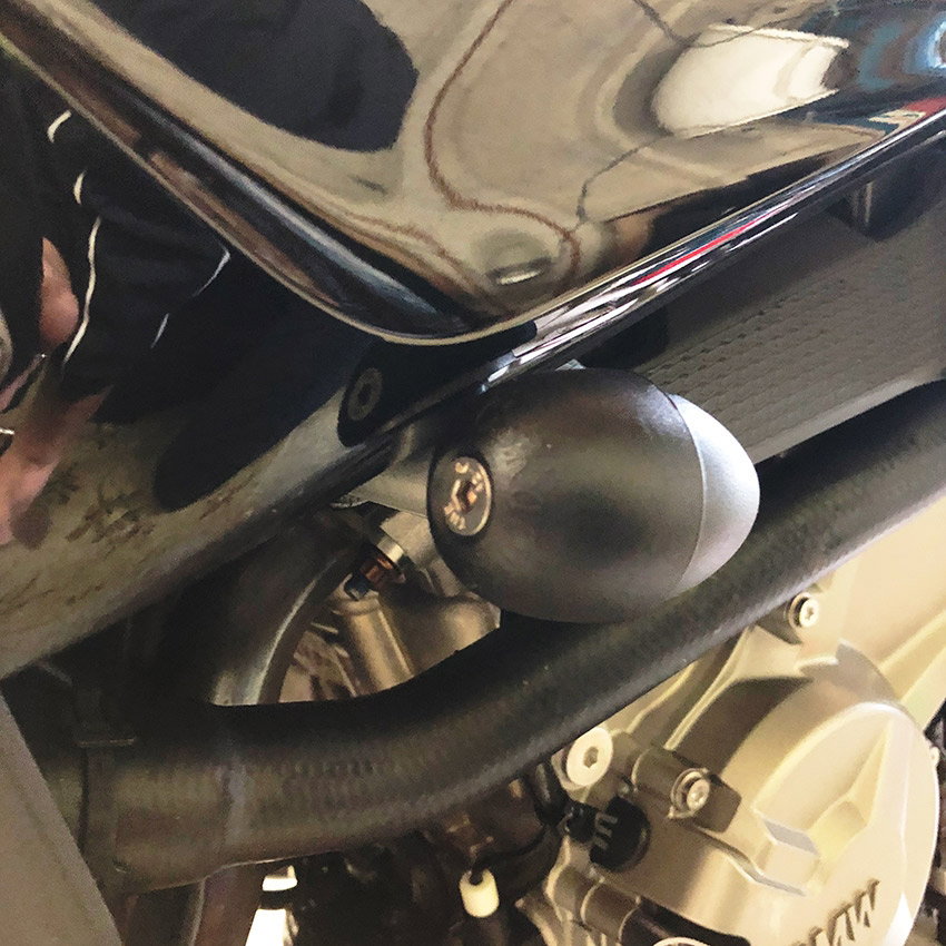 [FS-S1000R-2017-LHS-S] GBRacing Bullet Frame Slider (Street) LHS for BMW S1000R - image 1
