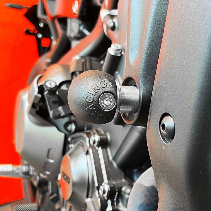 [FS-XSR900-2022-S] GBRacing Bullet Frame Sliders (Street) for Yamaha XSR900 2022 - image 1