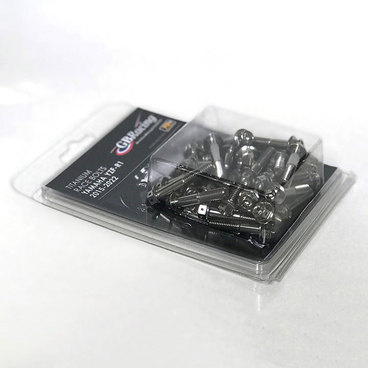 [TI-R1-2015-SET] GBRacing Titanium Engine Bolt Kit for Yamaha YZF-R1 - image 1