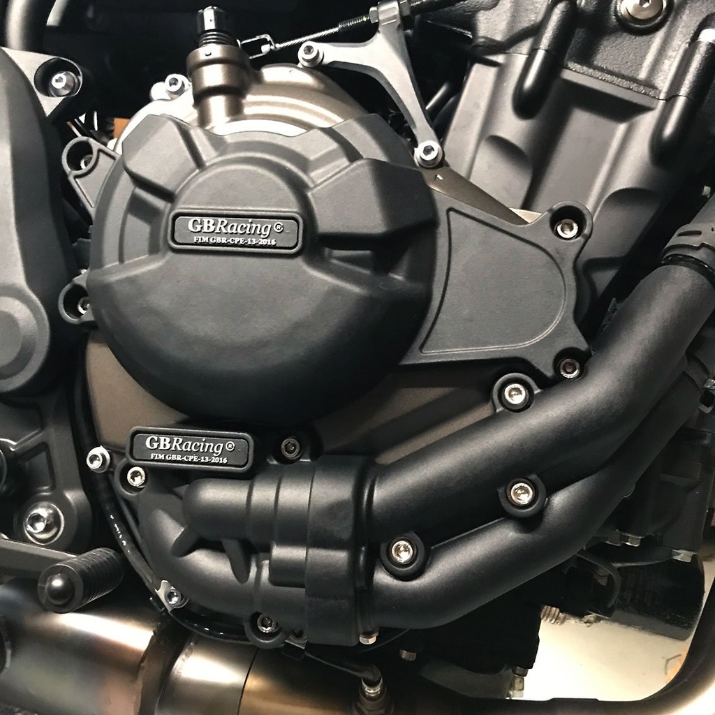 [WPC-MT07-2014] GBRacing Water Pipe Cover for Yamaha MT-07 Tenere Tracer XSR700 - image 1
