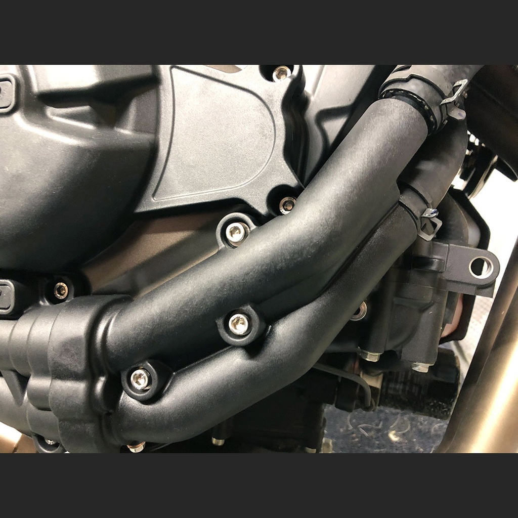 [WPC-MT07-2014] GBRacing Water Pipe Cover for Yamaha MT-07 Tenere Tracer XSR700 - image 2