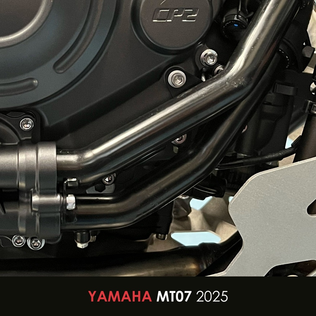 [WPC-MT07-2025] GBRacing Water Pipe Cover for Yamaha MT-07 Tenere 2025 - image 1
