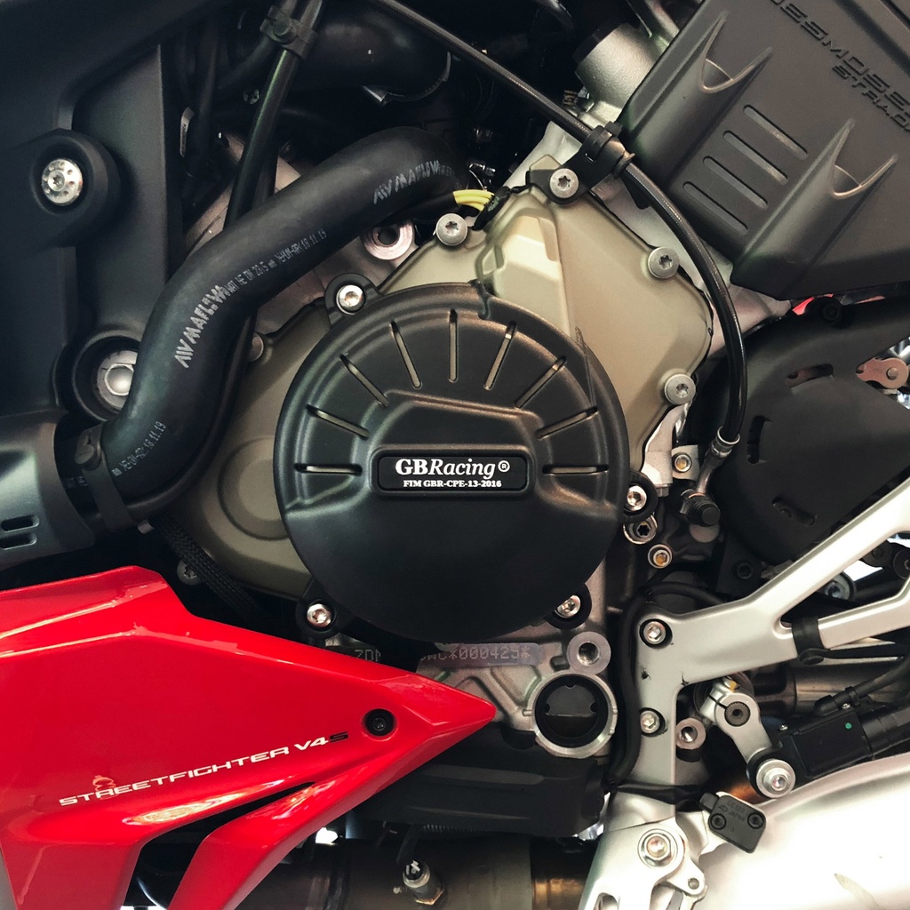 [EC-V4S-SF-2020-1-GBR] GBRacing Alternator / Stator Cover for Ducati Streetfighter V4 2020 - 2024 - image 3