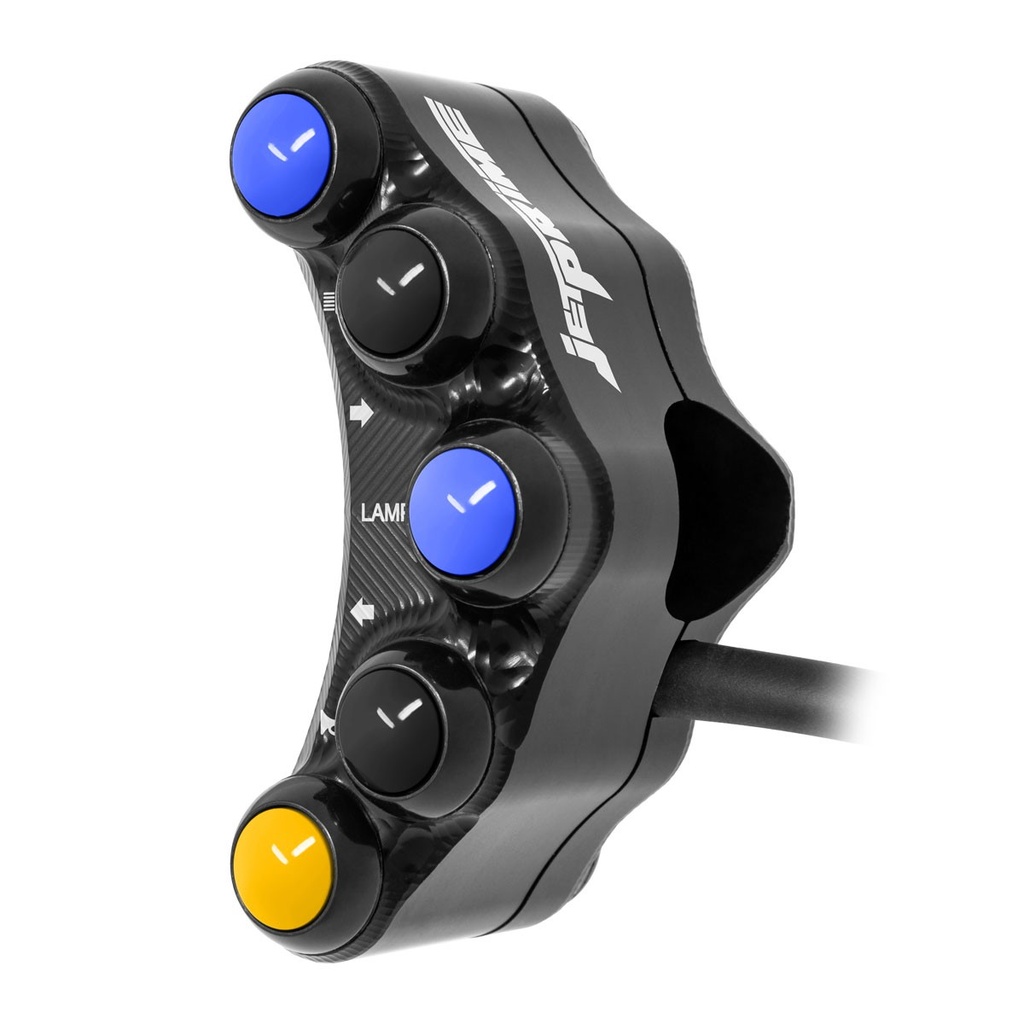 [JPPLS001-006] Jetprime LHS Handlebar Switch for MV Agusta Brutale 990R (Black) - image 1