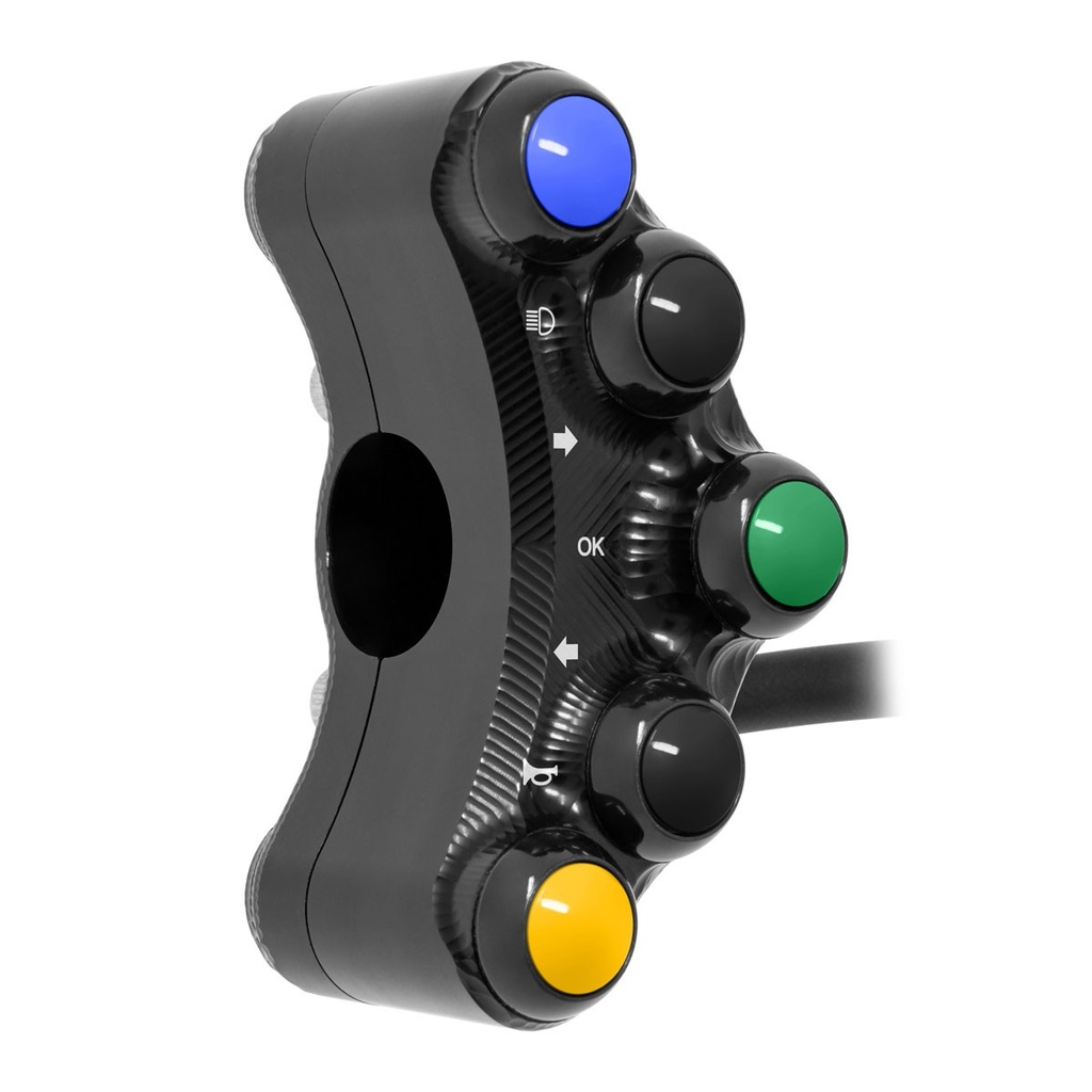 [JPPLS022] Jetprime LHS Handlebar Switch for MV Agusta Brutale 800 (Black) - image 2