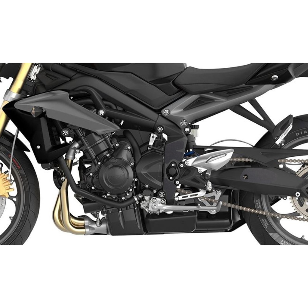 [SCUFFTRI803BL] Eazi-Grip Scuff Guard Kit for Triumph Street Triple R Rx - image 1