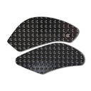 [PRO408BL] Eazi-Grip PRO Tank Grips for Kawasaki Ninja ZX-6R (636), clear or black (Black) - image 1