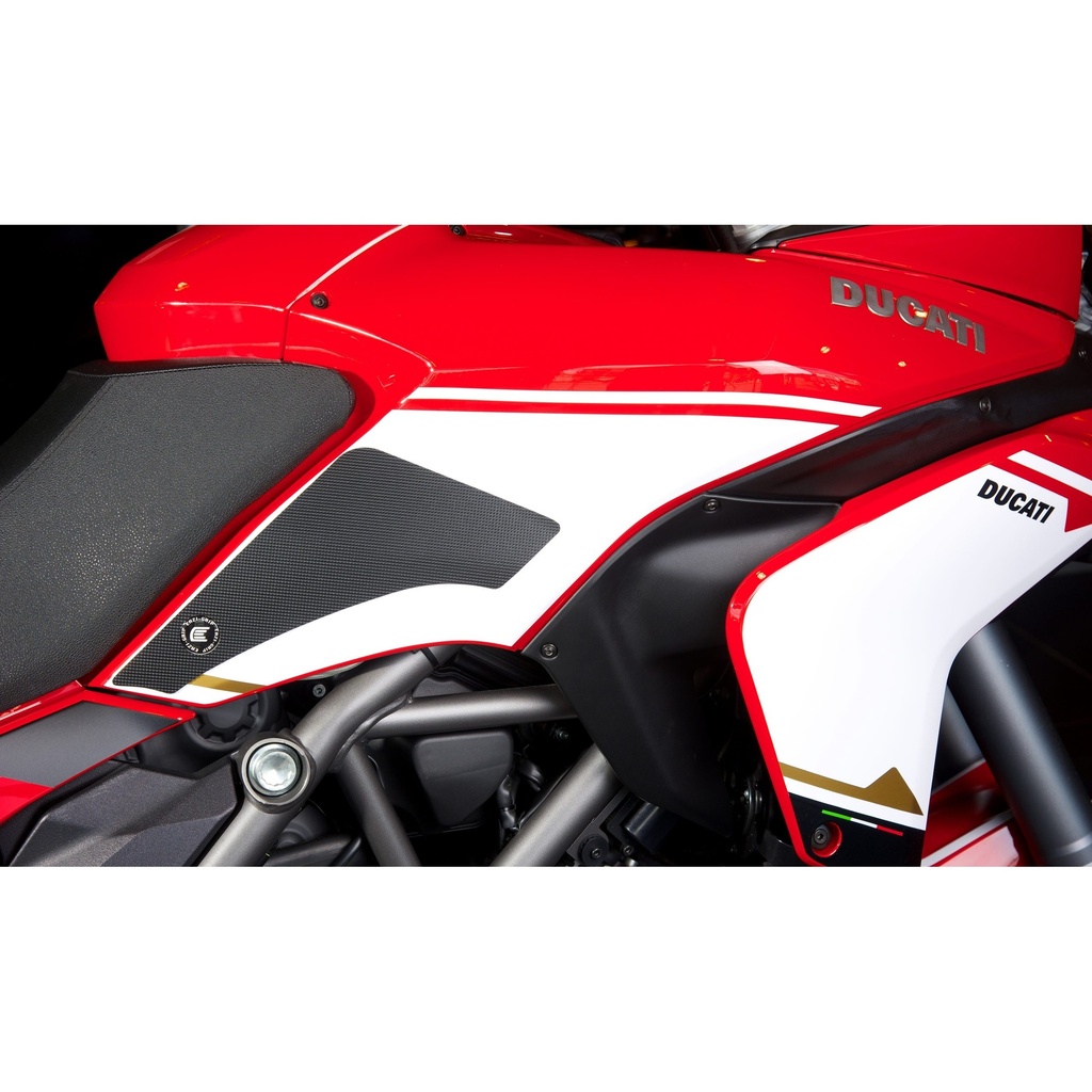 [PRO211BL] Eazi-Grip PRO Tank Grips for Ducati Multistrada 1200 1200S, clear or black (Black) - image 2