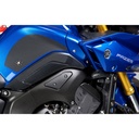 [EVO913BL] Eazi-Grip EVO Tank Grips for Yamaha FZ8 Fazer8, FZ8N, FZ8S, clear or black (Black) - image 1