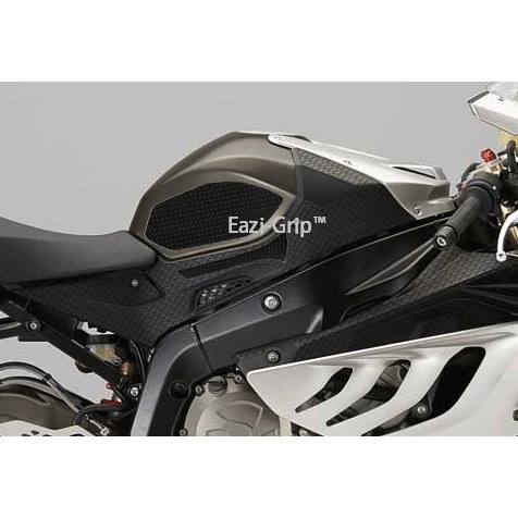[PRO104BL] Eazi-Grip PRO Tank Grips for BMW S1000RR and HP4, clear or black (Black) - image 2