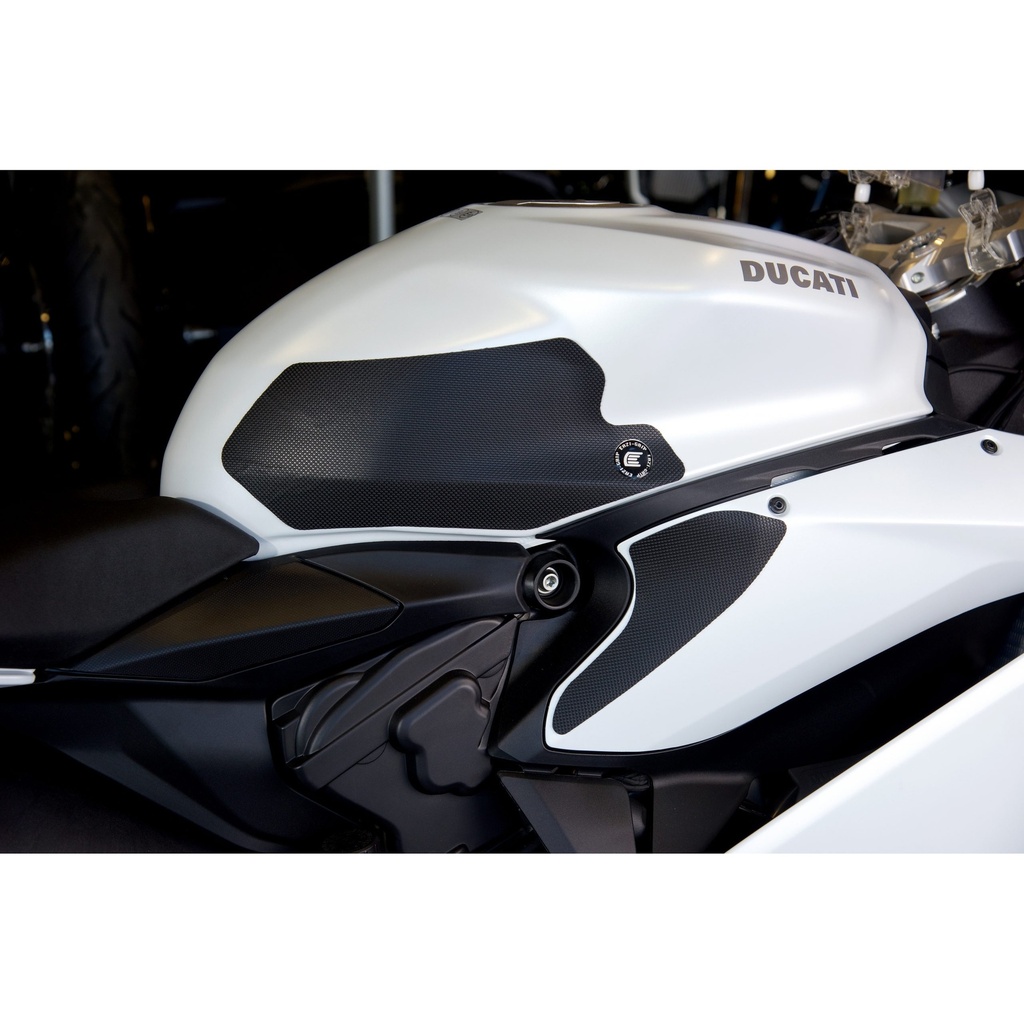 [EVO206BL] Eazi-Grip EVO Tank Grips for Ducati Panigale, clear or black (Black) - image 1