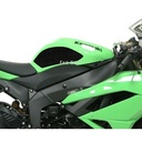 [EVO407BL] Eazi-Grip EVO Tank Grips for Kawasaki Ninja ZX-6R 2009 - 2013, clear or black (Black) - image 1